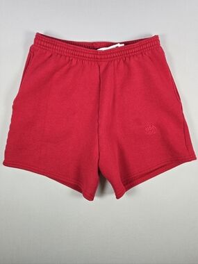 Vintage 90s USA Olympic Team Red Mens Short Shorts JCPenney Medium